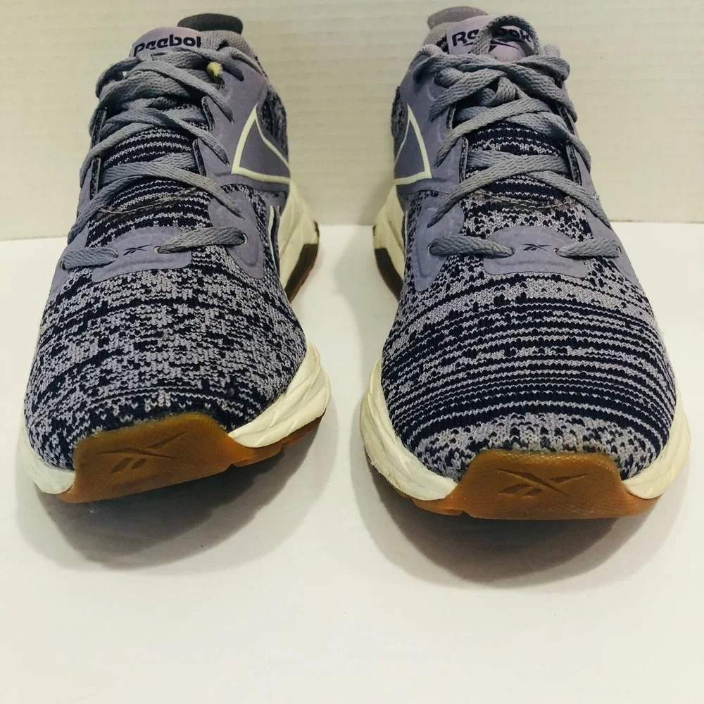 Reebok Liquifect Running Sneaker Shoe Women 8.5 Purple Fabric‎ Lt Wt Breathable